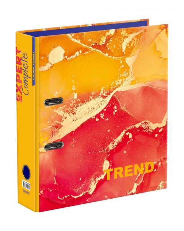 Дополнительное изображение книги «Папка-регистратор Trend. Marbling, А4, оранжевая»