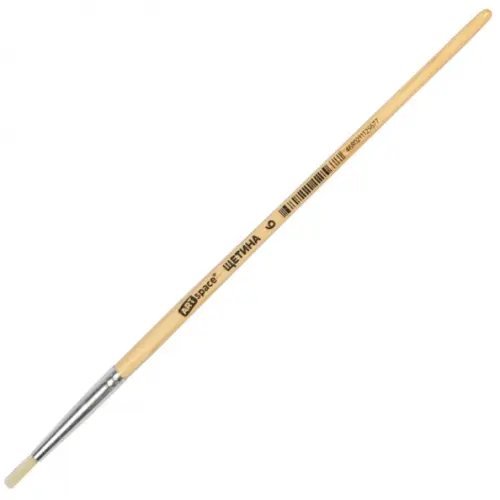 Кисть щетина №06 круглая