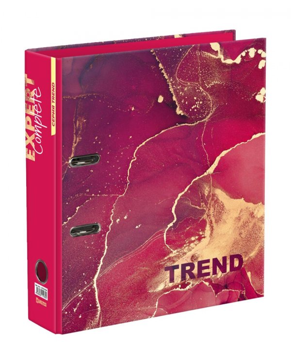 Дополнительное изображение книги «Папка-регистратор Trend. Marbling, А4, розовая»
