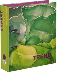 Папка-регистратор Trend. Marbling, А4, зеленая