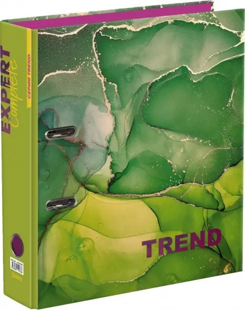 Обложка книги «Папка-регистратор Trend. Marbling, А4, зеленая»
