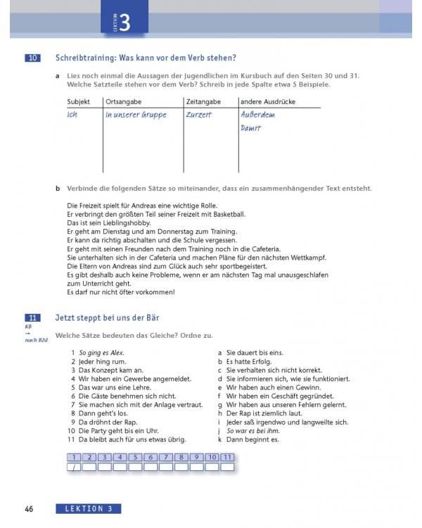 AusBlick 1 Brückenkurs. Arbeitsbuch mit Audio-CD. Deutsch für Jugendliche und junge Erwachsene