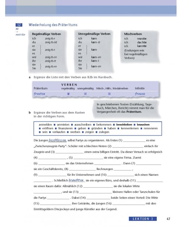 AusBlick 1 Brückenkurs. Arbeitsbuch mit Audio-CD. Deutsch für Jugendliche und junge Erwachsene