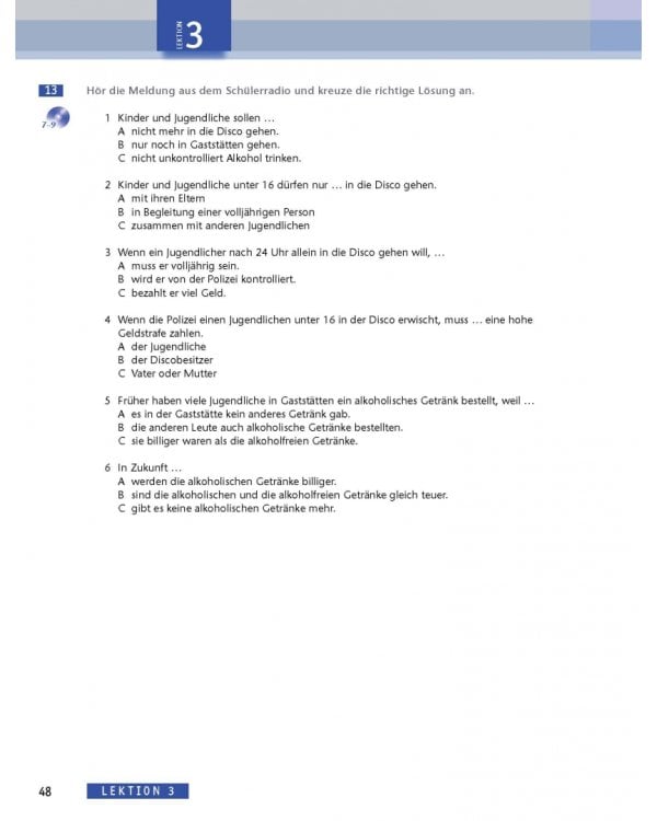 AusBlick 1 Brückenkurs. Arbeitsbuch mit Audio-CD. Deutsch für Jugendliche und junge Erwachsene