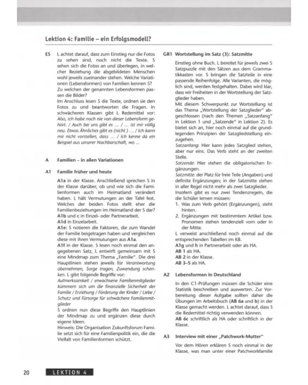 AusBlick 3. Lehrerhandbuch. Deutsch für Jugendliche und junge Erwachsene. Deutsch als Fremdsprache