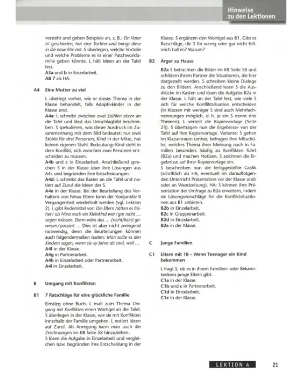 AusBlick 3. Lehrerhandbuch. Deutsch für Jugendliche und junge Erwachsene. Deutsch als Fremdsprache