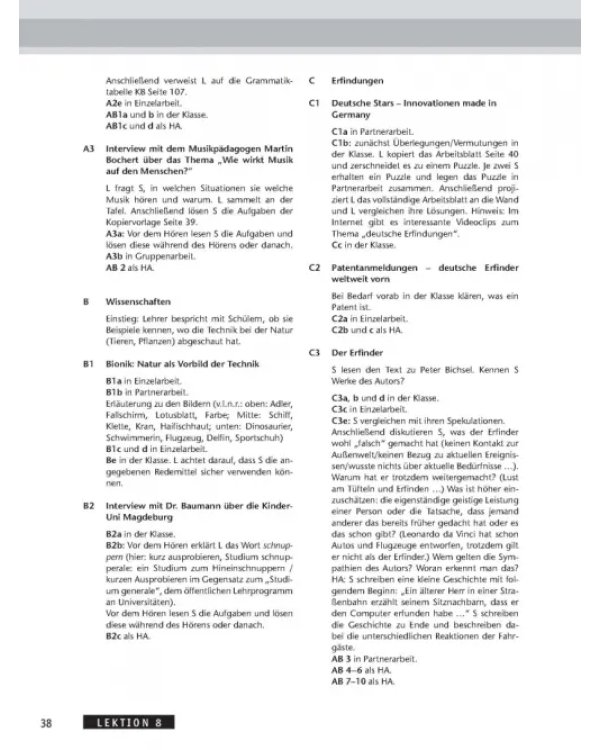 AusBlick 3. Lehrerhandbuch. Deutsch für Jugendliche und junge Erwachsene. Deutsch als Fremdsprache