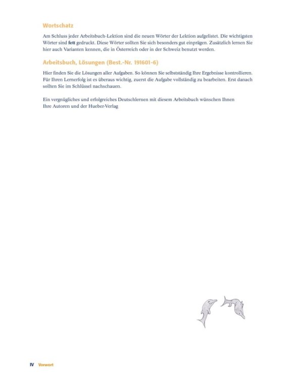 Delfin. Arbeitsbuch Teil 2 – Lektionen 11–20. Lehrwerk für Deutsch als Fremdsprache