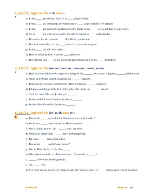 Delfin. Arbeitsbuch Teil 2 – Lektionen 11–20. Lehrwerk für Deutsch als Fremdsprache