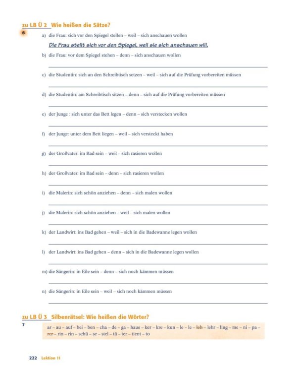 Delfin. Arbeitsbuch Teil 2 – Lektionen 11–20. Lehrwerk für Deutsch als Fremdsprache