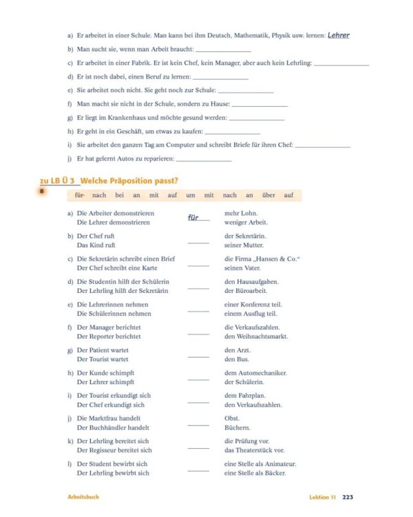 Delfin. Arbeitsbuch Teil 2 – Lektionen 11–20. Lehrwerk für Deutsch als Fremdsprache