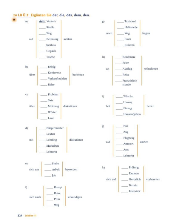 Delfin. Arbeitsbuch Teil 2 – Lektionen 11–20. Lehrwerk für Deutsch als Fremdsprache