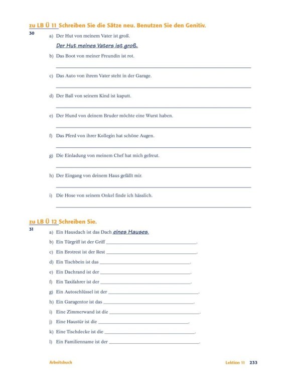 Delfin. Arbeitsbuch Teil 2 – Lektionen 11–20. Lehrwerk für Deutsch als Fremdsprache