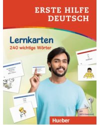 Erste Hilfe Deutsch – Lernkarten. Lernkarten mit kostenlosem MP3 Download. 240 wichtige Wörter
