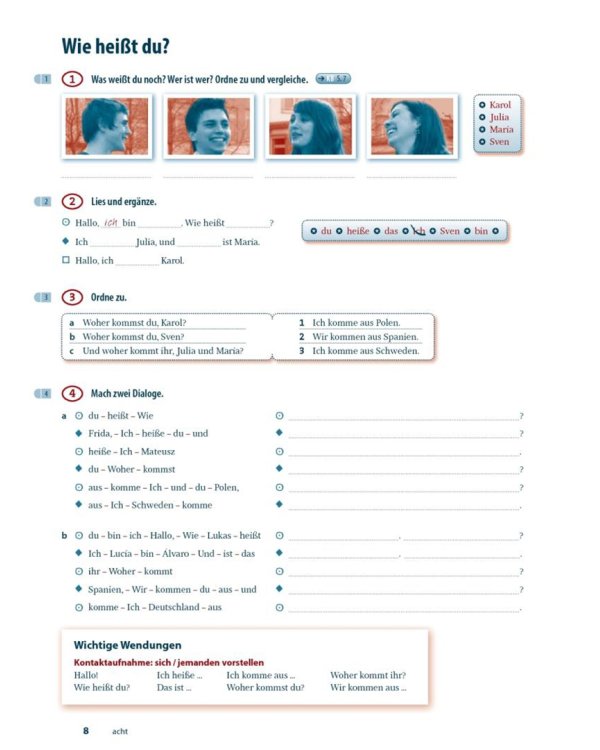 Ideen 1. Arbeitsbuch mit Audio-CD zum Arbeitsbuch + CD-ROM. Deutsch als Fremdsprache