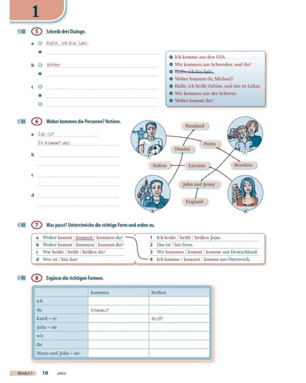 Ideen 1. Arbeitsbuch mit Audio-CD zum Arbeitsbuch + CD-ROM. Deutsch als Fremdsprache