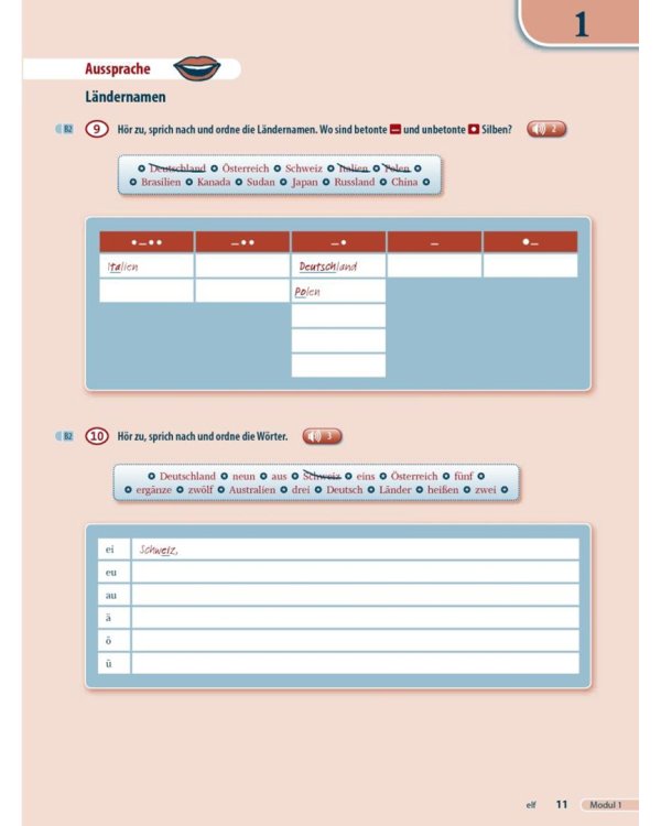 Ideen 1. Arbeitsbuch mit Audio-CD zum Arbeitsbuch + CD-ROM. Deutsch als Fremdsprache