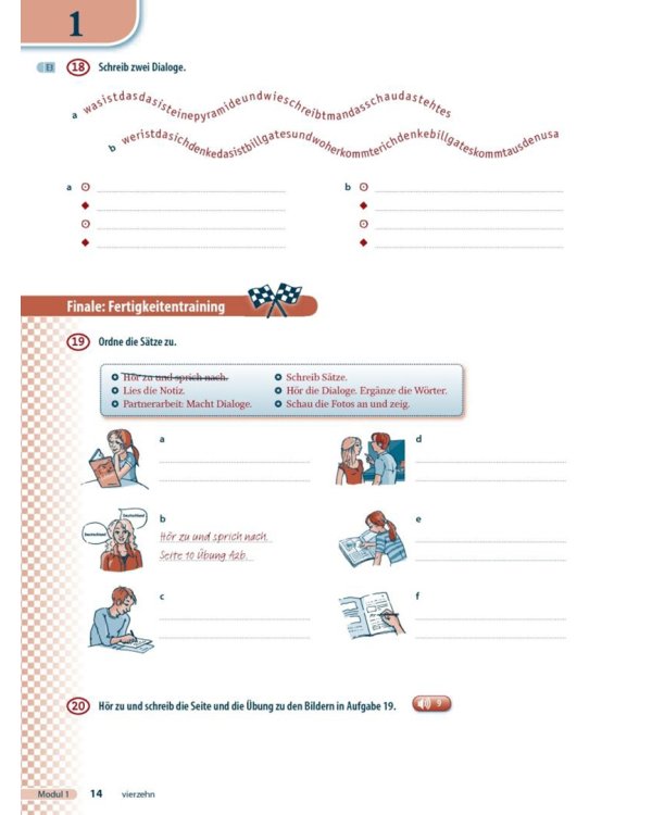 Ideen 1. Arbeitsbuch mit Audio-CD zum Arbeitsbuch + CD-ROM. Deutsch als Fremdsprache
