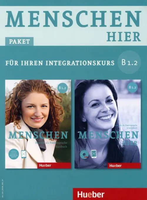 Menschen hier. Deutsch als Zweitsprache Menschen hier B1.2. DVD-ROM. Paket, Kursbuch Menschen und Arbeitsbuch Menschen hier mit Audio-CD