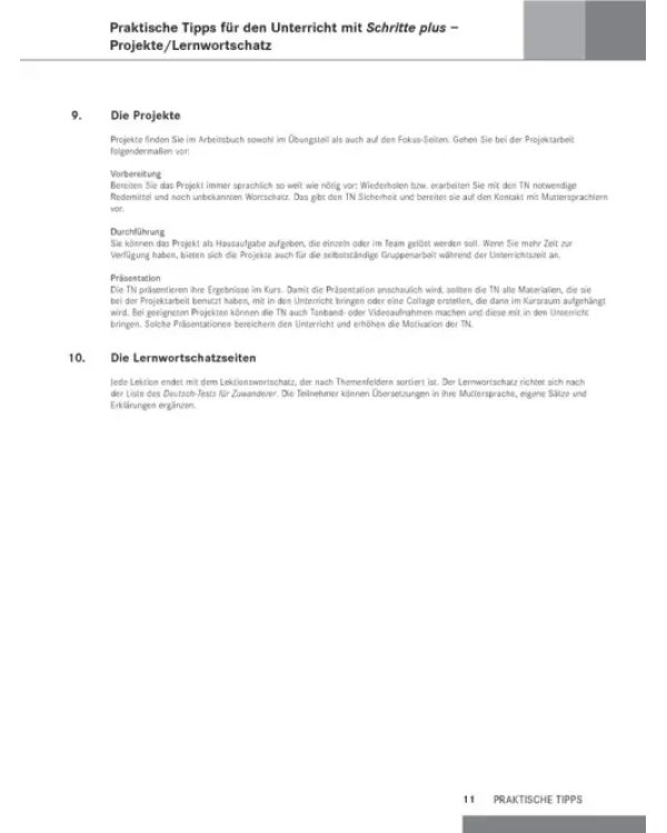 Schritte plus 6. Lehrerhandbuch. Deutsch als Fremdsprache