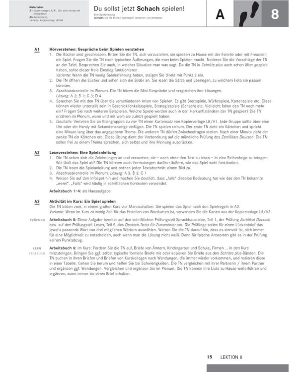 Schritte plus 6. Lehrerhandbuch. Deutsch als Fremdsprache