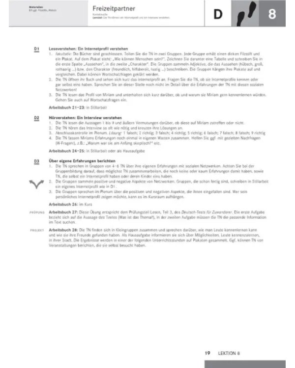 Schritte plus 6. Lehrerhandbuch. Deutsch als Fremdsprache