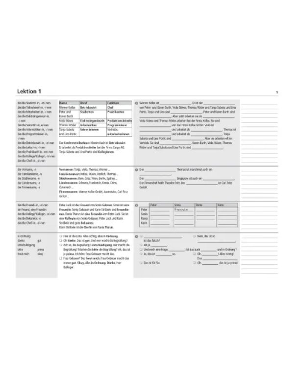 Alltag, Beruf &amp; Co. 1. Wörterlernheft. Deutsch als Fremdsprache