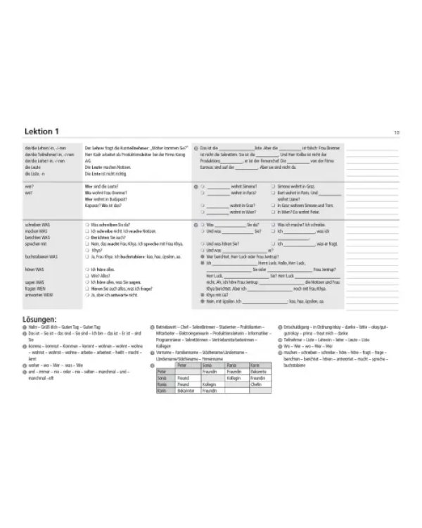 Alltag, Beruf &amp; Co. 1. Wörterlernheft. Deutsch als Fremdsprache