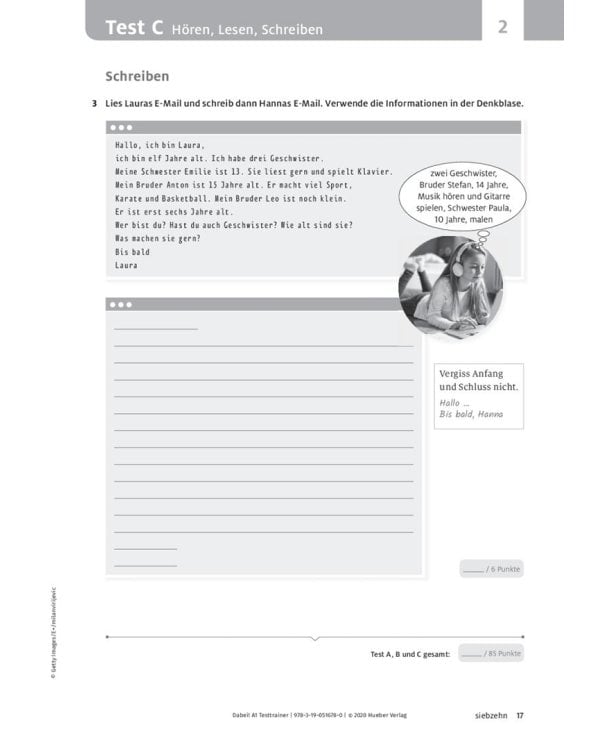Dabei! A1. Testtrainer mit Audio-CD. Deutsch für Jugendliche. Deutsch als Fremdsprache