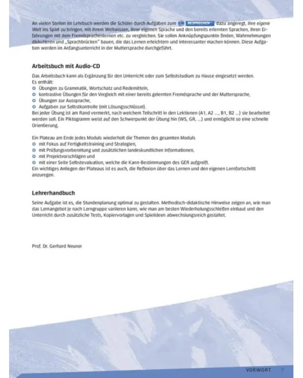 Deutsch.com 1. Lehrerhandbuch. Deutsch als Fremdsprache