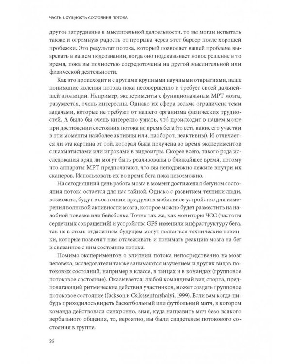 Бегущий в потоке. Как получать удовольствие от спорта и улучшать результаты