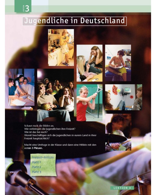 AusBlick 1 Brückenkurs. Kursbuch. Deutsch für Jugendliche und junge Erwachsene