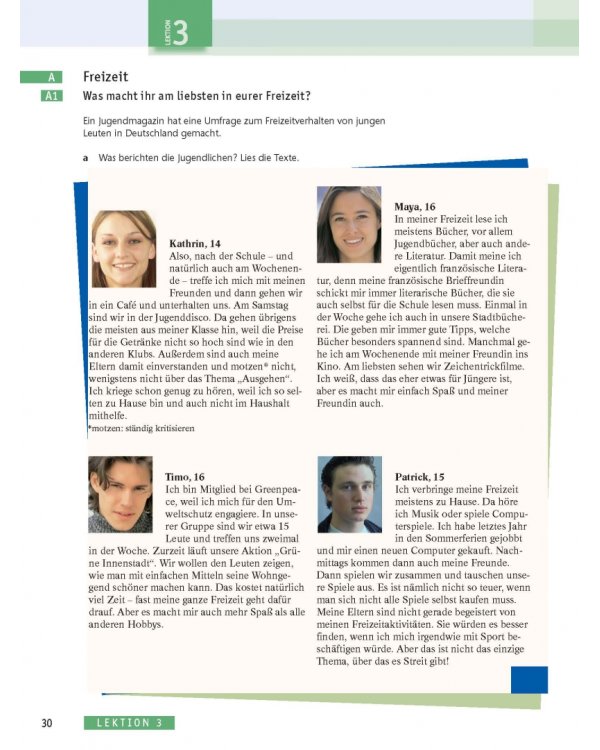 AusBlick 1 Brückenkurs. Kursbuch. Deutsch für Jugendliche und junge Erwachsene