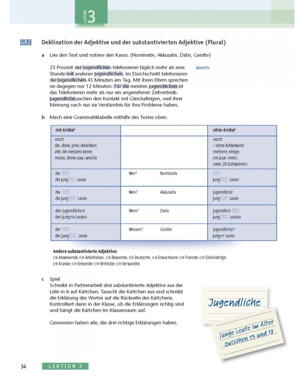AusBlick 1 Brückenkurs. Kursbuch. Deutsch für Jugendliche und junge Erwachsene