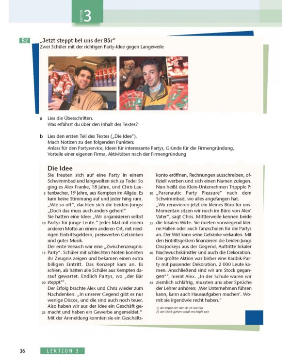 AusBlick 1 Brückenkurs. Kursbuch. Deutsch für Jugendliche und junge Erwachsene