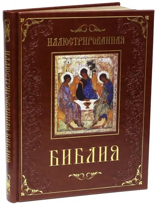Подарочные издания. Религии Иллюстрированная Библия (кожа)