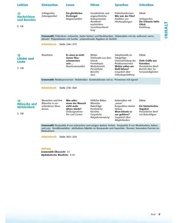 Delfin. Lehrbuch + Arbeitsbuch Teil 2 mit integrierter Audio-CD – Lektionen 8–14. Lehrwerk