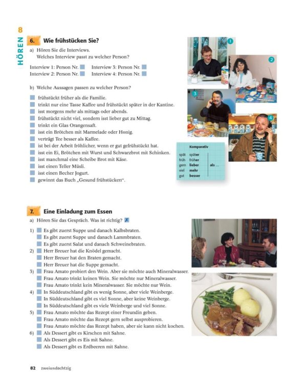 Delfin. Lehrbuch + Arbeitsbuch Teil 2 mit integrierter Audio-CD – Lektionen 8–14. Lehrwerk