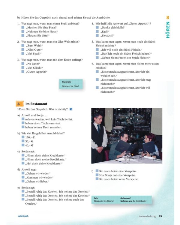 Delfin. Lehrbuch + Arbeitsbuch Teil 2 mit integrierter Audio-CD – Lektionen 8–14. Lehrwerk