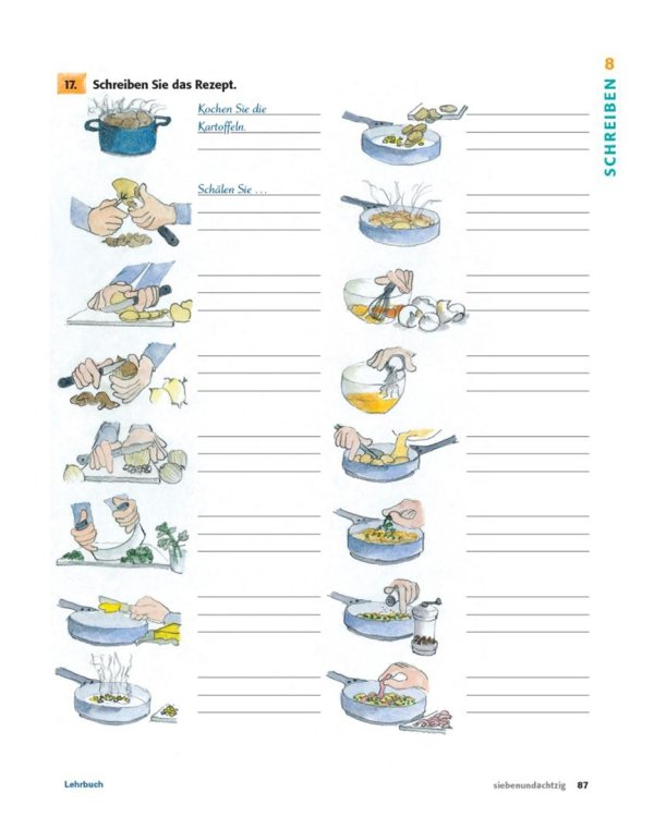 Delfin. Lehrbuch + Arbeitsbuch Teil 2 mit integrierter Audio-CD – Lektionen 8–14. Lehrwerk