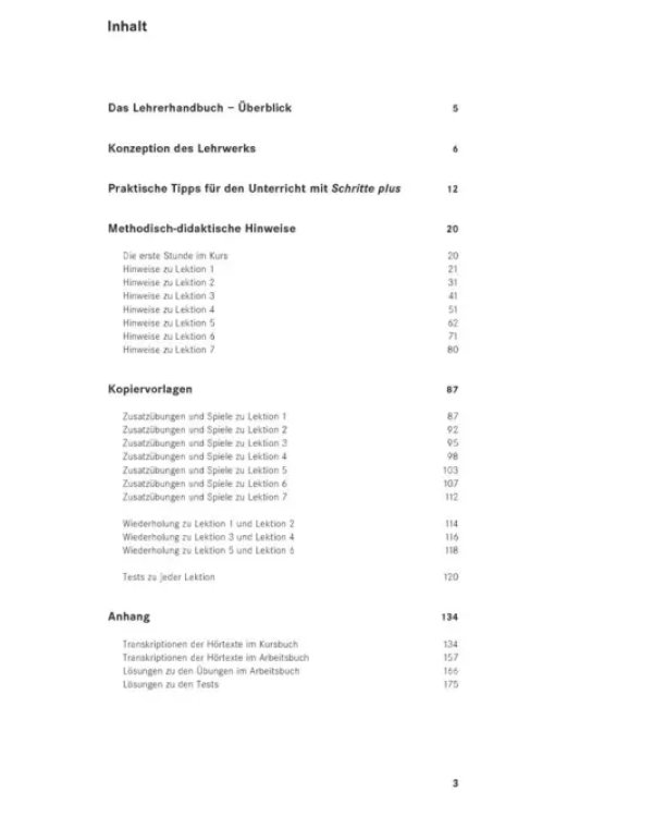 Schritte plus 5. Lehrerhandbuch. Deutsch als Fremdsprache
