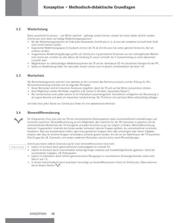 Schritte plus 5. Lehrerhandbuch. Deutsch als Fremdsprache