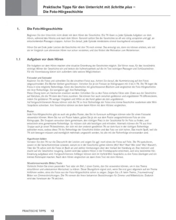 Schritte plus 5. Lehrerhandbuch. Deutsch als Fremdsprache