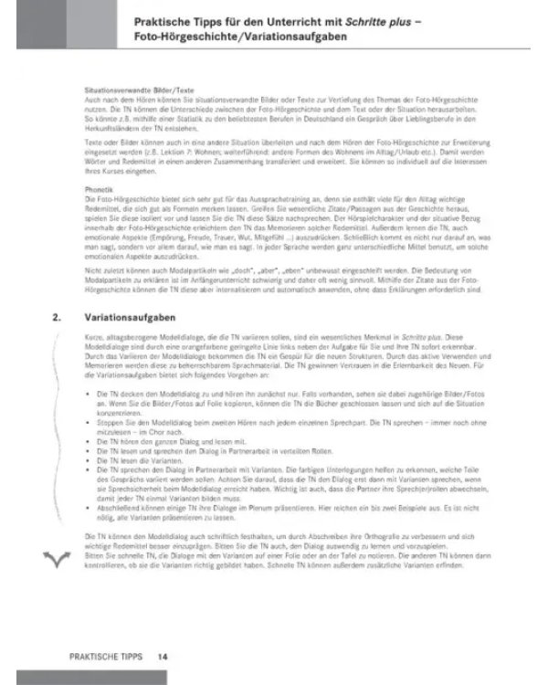 Schritte plus 5. Lehrerhandbuch. Deutsch als Fremdsprache