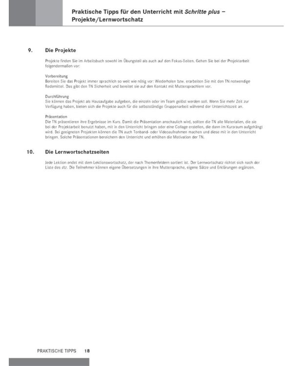 Schritte plus 5. Lehrerhandbuch. Deutsch als Fremdsprache