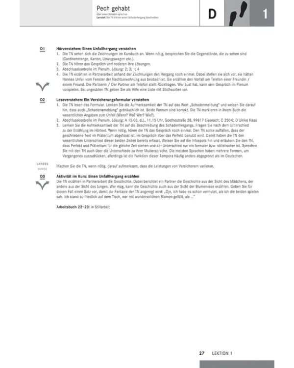 Schritte plus 5. Lehrerhandbuch. Deutsch als Fremdsprache