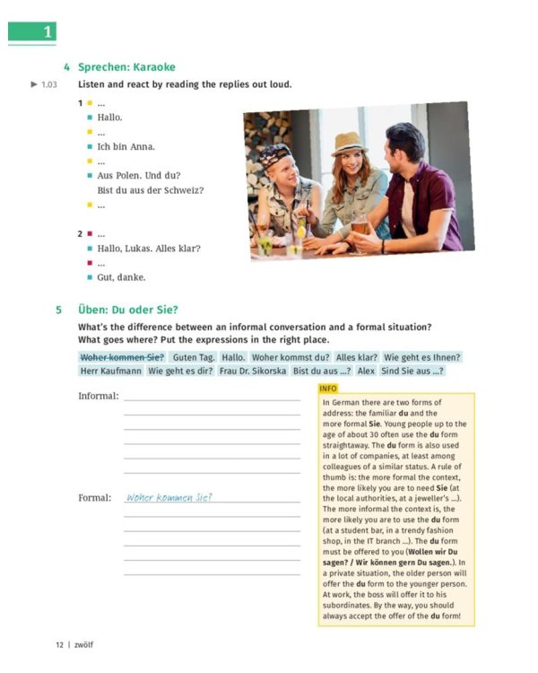 Hueber Sprachkurs Plus Deutsch A1-A2.Buch mit Begleitbuch, Online-Übungen, MP3-Download und App