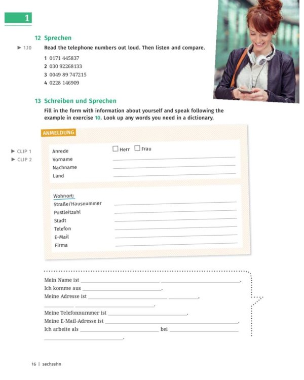 Hueber Sprachkurs Plus Deutsch A1-A2.Buch mit Begleitbuch, Online-Übungen, MP3-Download und App