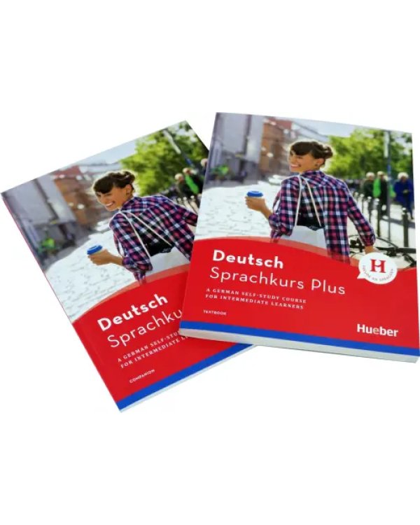 Hueber Sprachkurs Plus Deutsch B1 mit Audios und Videos online, App, Online-Übungen und Begleitbuch