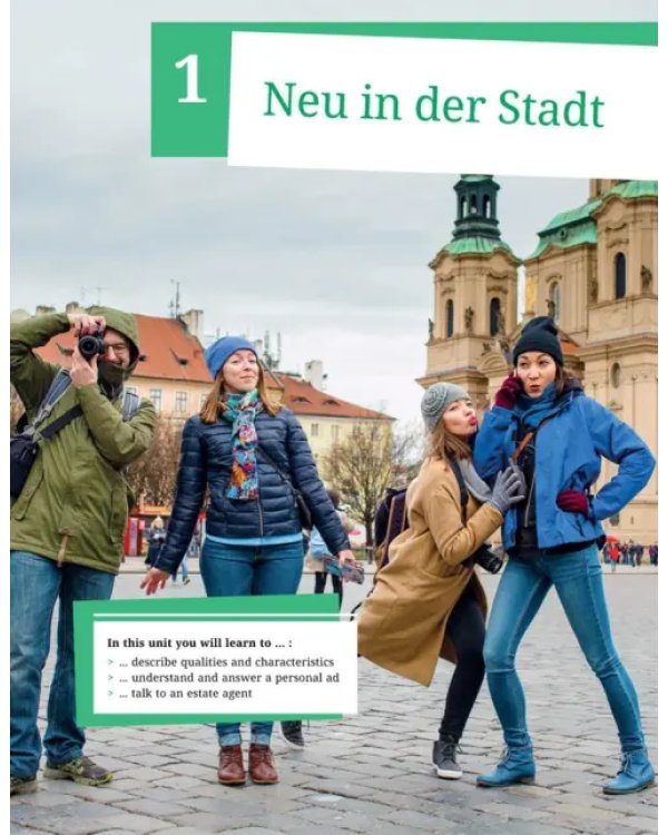 Hueber Sprachkurs Plus Deutsch B1 mit Audios und Videos online, App, Online-Übungen und Begleitbuch